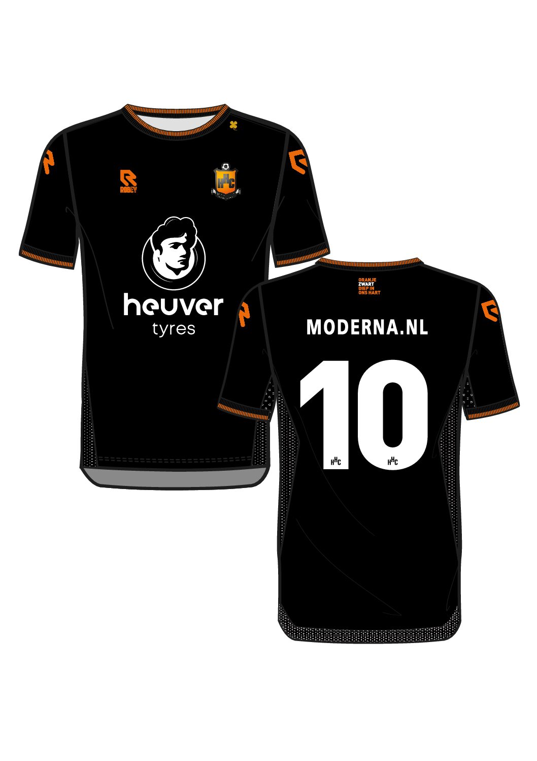 Replica Wedstrijdshirt HHC 1 Uit 25/26