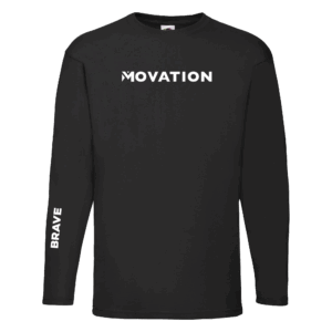 Movation Longsleeve shirt zwart
